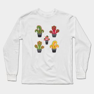 Monstruous gardening tools Long Sleeve T-Shirt